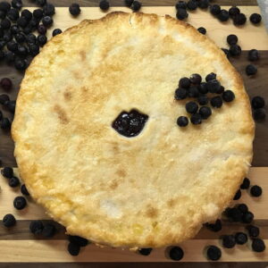 Saskatoon Berry Pie 9"